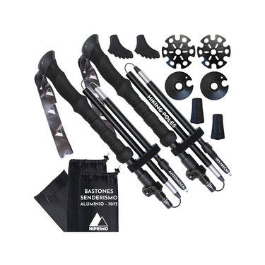 Bastones para Senderismo con AntiShock - Aluminio 7075